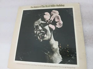 HISTORY OF THE REAL BILLIE HOLIDAY 2 LP Vinyl Set 1977 - Picture 1 of 4