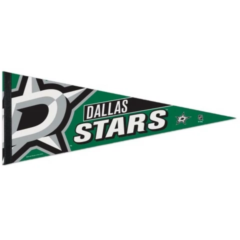 DALLAS STARS LOGO ROLL UP PREMIUM FELT PENNANT 12"x30" NEW WINCRAFT 👀🏒 Cover