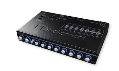 Nakamichi EQ-Z1825 7-Band Audio Equalizer 4-channel output Front/Rear + Sub-out - Image 1 of 4
