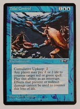 MTG Alliances Tidal Control ~ NM Unplayed 1996 Magic The Gathering