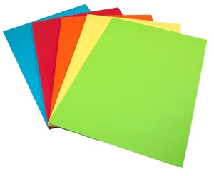 6x Pack Various Colour Magnetic Sheet A4 0.8mm Craft Labelling Scrapbooking - Picture 1 of 7