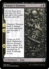 CHAINER'S TORMENT ~mtg NM Dominaria Unc x4