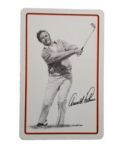 1977-78 Sports Deck Playing Card Landsman Arnold Palmer-Single Card - Picture 1 of 1