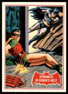 1989 Topps Batman Deluxe Reissue Edition Dynamite in Robin's Nest #33A