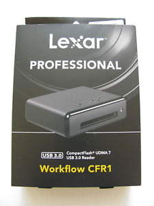 LEXAR Professional Workflow CFR1 Compact Flash CF Card Reader  - New in Box