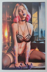 Bellatryx Origin (2024) Harley Quinn Cosplay LINGERIE Virgin Variant LTD 100 NM - Picture 1 of 2