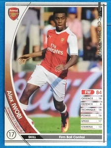 WCCF 014/389 2016-2017 Alex IWOBI Japan Pre-Owned - Picture 1 of 2