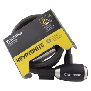 Kryptonite KryptoFlex 1218 6 ft Key Cable w/ FlexFrame-C bracket 2-Pack - Picture 1 of 1