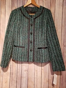 NWT Covington Womens Blazer Jacket Career Size Small Retail $68 - Picture 1 of 8