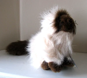Ganz Webkinz - Brown & Ivory Long Hair Himalayan Cat - HM165 - UNUSED CODE !!! - Picture 1 of 7