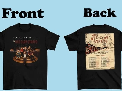 OFERTA - NUEVO Camiseta The Red Clay Strays Tour 2025 Algodón Negro Todas las Tallas S-3XL Foto 1 de 4