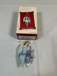 Hallmark 2003 Angel at My Side porcelana adorno de Navidad - Imagen 1 de 2