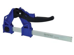 Faithfull - Heavy-Duty Lever Clamp Capacity 160mm - Picture 1 of 1