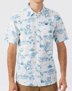 Camisa tejida S/S O'NEILL TRAVLR UPF TRAVERSE HAWAII PARA HOMBRE - BLANCA - XL - NUEVA CON ETIQUETAS - Imagen 1 de 5