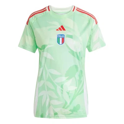 Camiseta Adidas Italia Mujer Grande Verde Italia Selección Nacional de Fútbol Retro JF0600 Foto 1 de 4