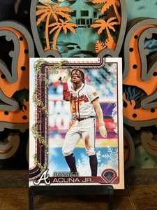2025 Topps Holiday Ronald Acuna Jr. #H62 Atlanta Braves - Bild 1 von 1