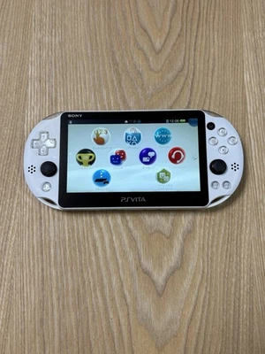 Sony PS Vita PCH-2000 White Console Works Great Clean Japan - Image 1 of 4