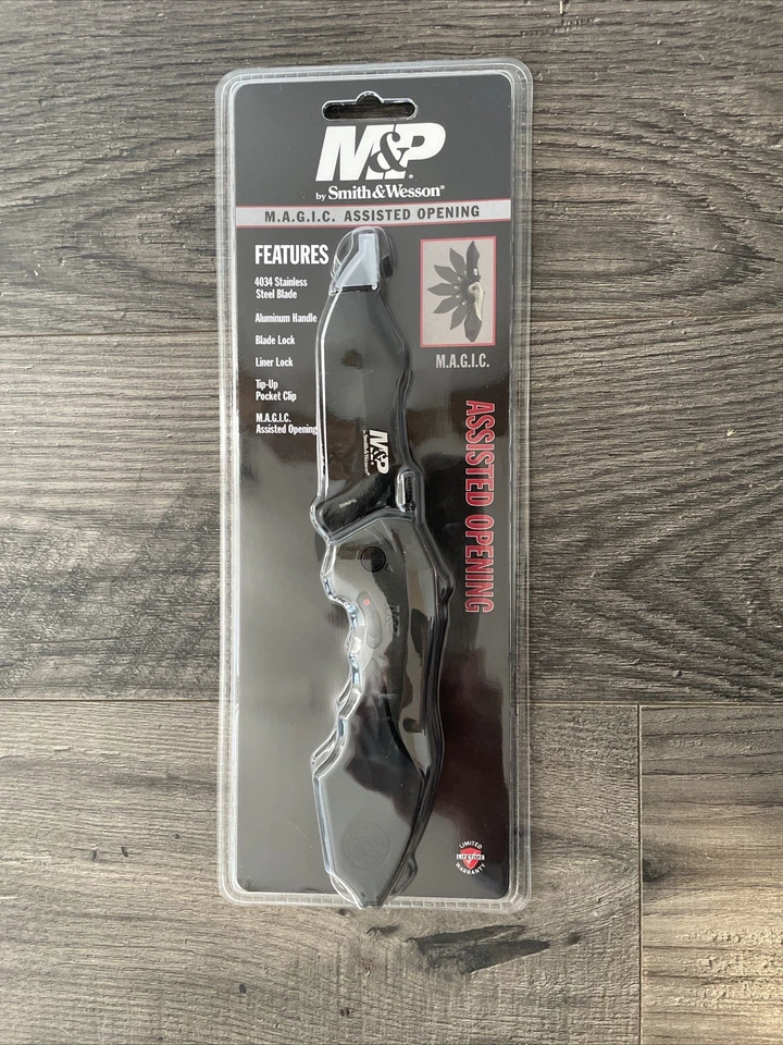 Smith & Wesson SWATLBS Grande S.W.A.T. M.A.G.I.C. Bloqueo de revestimiento de apertura asistida Foto 1 de 2