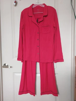 NUEVO Top y Pantalones Gilligan & Omally para Dormir Rojo Rocket Talla M Foto 1 de 4