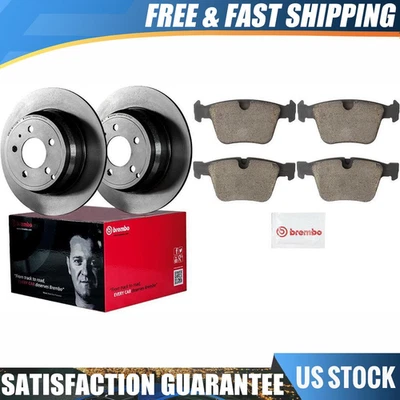 布雷博 6 后制动转子和垫适用于 2007 梅赛德斯-奔驰 R63 AMG — 第 1/4 张图片