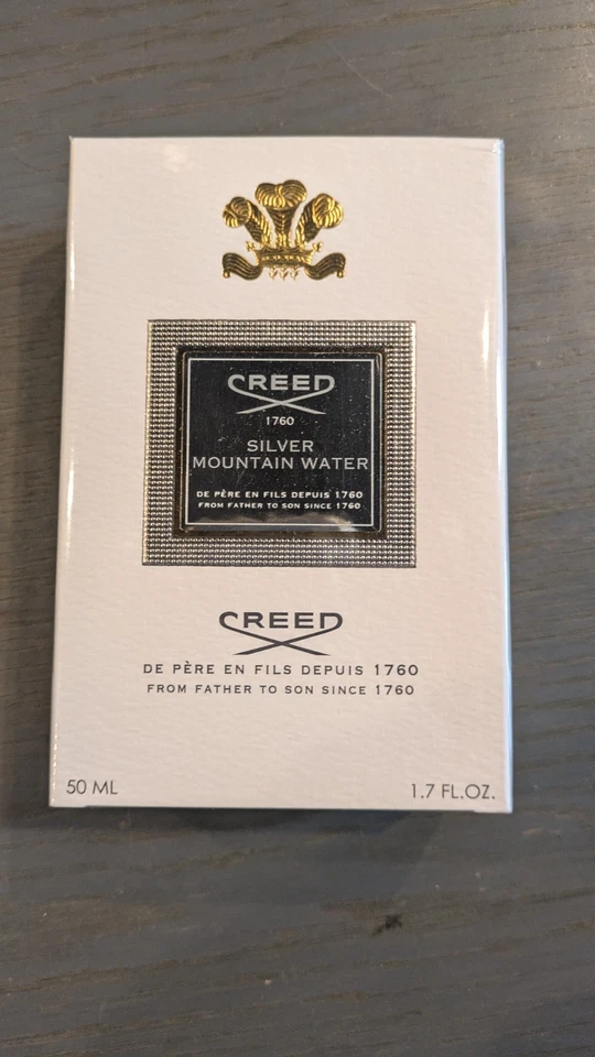Creed Silver Mountain Water para hombre de Creed 1,7 OZ eau de parfum caja sellada Foto 1 de 1