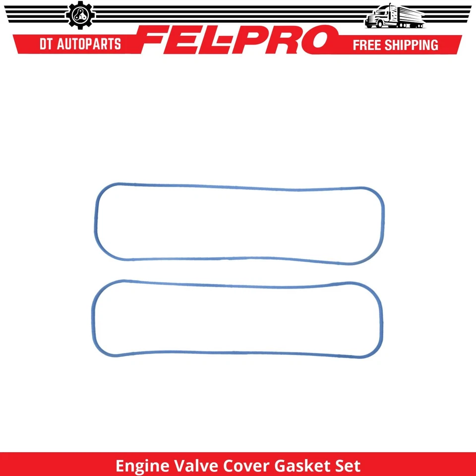 For 1985-1987 Pontiac Grand Am 3.0L V6 Engine Valve Cover Gasket Set Fel-Pro - Image 1 of 1