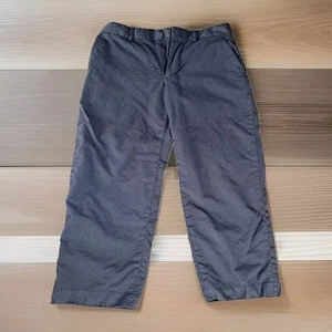 Vintage Banana Republic Men's 100% Wool Gray Dress Pants Flat Front Size 31/32 - Picture 1 of 3