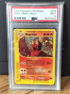PSA 9 Magcargo - Skyridge H16/H32 - Holographic Pokemon Card - Picture 1 of 2