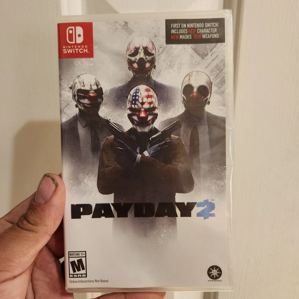 Payday 2 (Nintendo Switch) NOVO em folha lacrado de fábrica!! perfeito estado - Imagem 1 de 4