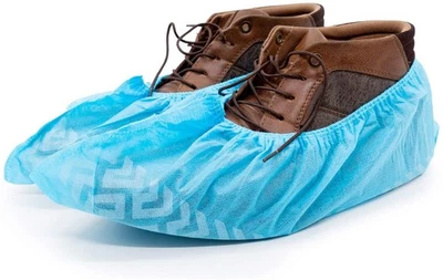 100-1000 Count Disposable Shoe Covers Non-Woven Non Slip Durable - Image 1 of 4
