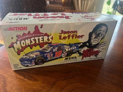 RARO* Jason Leffler #18 MBNA Monsters 1/24 2000 Nascar Diecast Foto 1 de 4