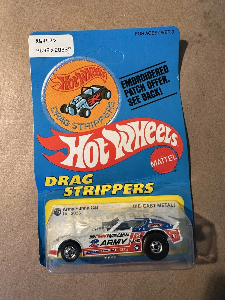 HotWheels ARMY FUNNY CAR ホットウィール　ヴィンテージ Vintage 1969 Hot Wheels Redline Funny Car: Yellow Don Prudhomme