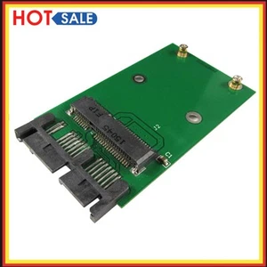 Carte adaptateur MSATA Mini PCIe SSD vers 1,8 pouces Micro SATA pour accessoires informatiques - Photo 1/8