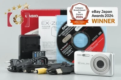 Casio EXILIM EX-Z800 Sparkling Silver 14.1 MP Digital Camera w/ Box [Very Good] - Image 1 of 4