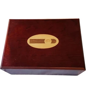 Gerstner & Söhne (?)  Rosenholz Zigarren Humidor mit Hygrometer & Luftbefeuchter - Bild 1 von 12