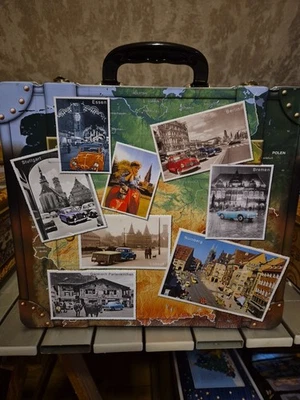 Truhe Blech Reise Koffer  Lebkuchen Schmidt Plätzchen Weihnachten - Bild 1 von 4