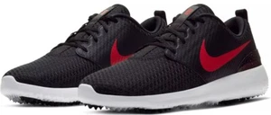 NIKE GOLF Roshe G Spikeless Golf Shoes Men's US 14 48.5 Black Red CD6065-004 - Picture 1 of 7