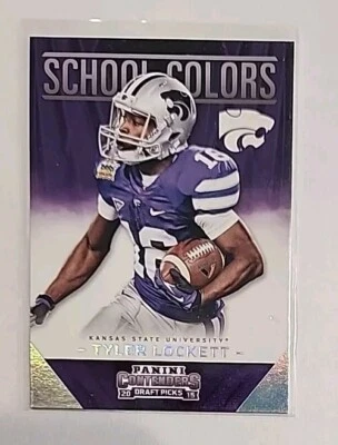 2015 Panini Contenders Draft Picks - School Colors - Tyler Lockett RC #38 - Image 1 of 2
