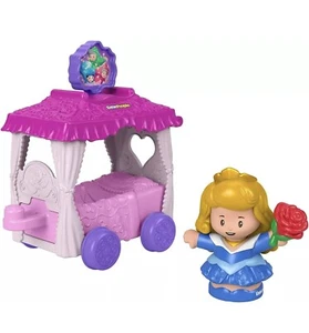 Fisher Price Little People Disney Princess Parade Aurora Float Sleeping Beauty - Picture 1 of 6