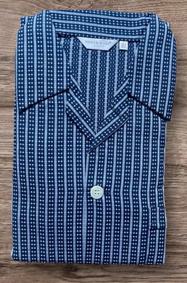 Derek Rose Royal Pyjamas Classic Fit Midweight S, M, L, XXL   New - Image 1 of 4