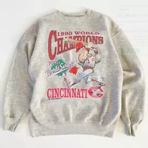 Felpa Cincinnati Reds Baseball Grafica Frassino Unisex Uomo Donna S-5XL - Foto 1 di 4