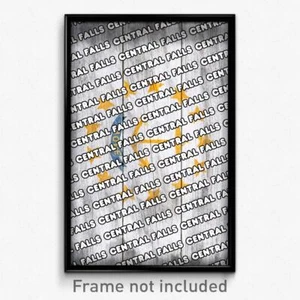 Central Falls Rhode Island Poster (RI City Souvenir 11x17 Town Print) - Picture 1 of 1