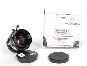 NOS/DEMO Rodenstock Apo-Sironar-S 150mm F5.6 Lens in Copal #0 Shutter #9614