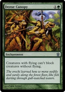 Dense Canopy 125/165 Saviors of Kamigawa Magic The Gathering poco común - Imagen 1 de 1