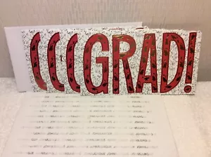 RSVP GRADUATION MONEY HOLDER GREETING CARDS New w/Envelope LOT 4 "GRAD..." - Picture 1 of 2