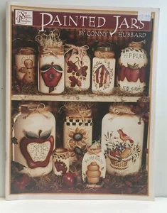 Painted Jars by Conny Hubbard, Painting Instruction/Pattern Book, Scheewe 454 - Picture 1 of 14