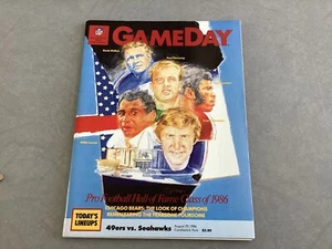 1986 San Francisco 49ers Official NFL Game Program-NEW;  vs. Seahawks 8/29 - Picture 1 of 1