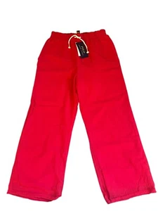 Ralph Lauren Girls Crochet Trim Cotton Gauze Pant Size 12 - Picture 1 of 17