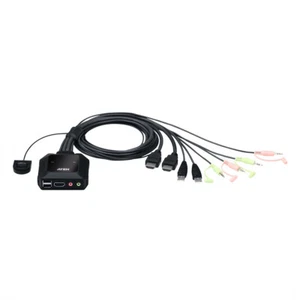 ATEN CS22H 2-Port USB 4K HDMI KVM Switch - Bild 1 von 4