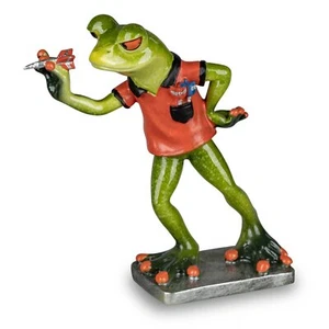 Formano - Frosch Dartspieler mit orangenem Shirt - Bild 1 von 1